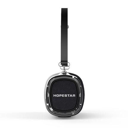 HOPESTAR A6 Mini Portable Rabbit Wireless Waterproof Bluetooth Speaker, Built-in Mic, Support AUX / Hand Free Call / TF(Black)-garmade.com