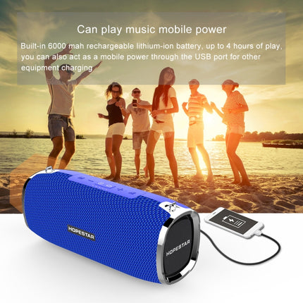 HOPESTAR A6 Mini Portable Rabbit Wireless Waterproof Bluetooth Speaker, Built-in Mic, Support AUX / Hand Free Call / TF(Red)-garmade.com