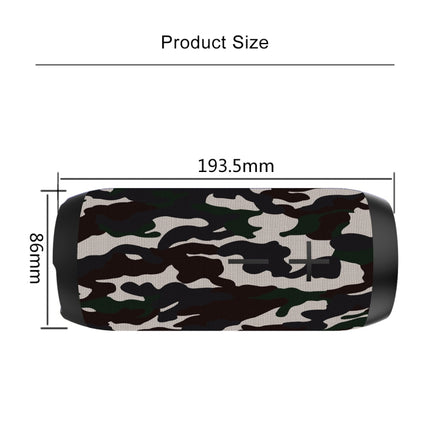 HOPESTAR P7 Mini Portable Rabbit Wireless Bluetooth Speaker, Built-in Mic, Support AUX / Hand Free Call / FM / TF(Army Green)-garmade.com
