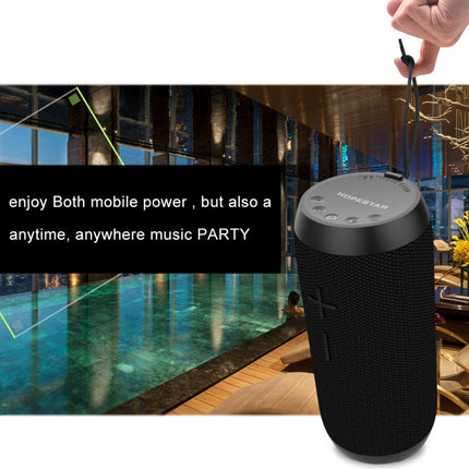HOPESTAR P7 Mini Portable Rabbit Wireless Bluetooth Speaker, Built-in Mic, Support AUX / Hand Free Call / FM / TF(Blue)-garmade.com