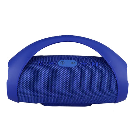 BOOMS BOX MINI E10 Splash-proof Portable Bluetooth V3.0 Stereo Speaker with Handle, for iPhone, Samsung, HTC, Sony and other Smartphones (Blue)-garmade.com