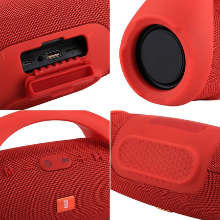 BOOMS BOX MINI E10 Splash-proof Portable Bluetooth V3.0 Stereo Speaker with Handle, for iPhone, Samsung, HTC, Sony and other Smartphones (Red)-garmade.com