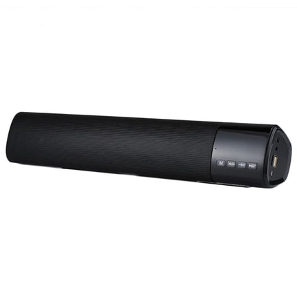 B28S New Big Bluetooth V3.0+EDR Stereo Speaker with LCD Display, Built-in MIC, Support Hands-free Calls & TF Card & AUX IN, Bluetooth Distance: 10m(Black)-garmade.com