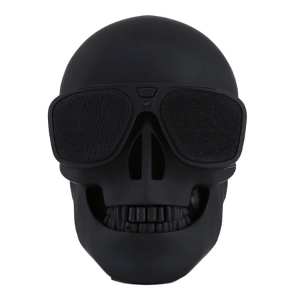 Sunglasses Skull Bluetooth Stereo Speaker, for iPhone, Samsung, HTC, Sony and other Smartphones (Black)-garmade.com
