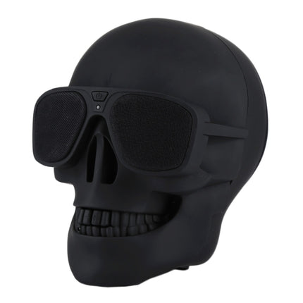 Sunglasses Skull Bluetooth Stereo Speaker, for iPhone, Samsung, HTC, Sony and other Smartphones (Black)-garmade.com