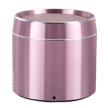 PTH-02 Portable True Wireless Stereo Mini Bluetooth Speaker with LED Indicator & Sling(Pink)-garmade.com