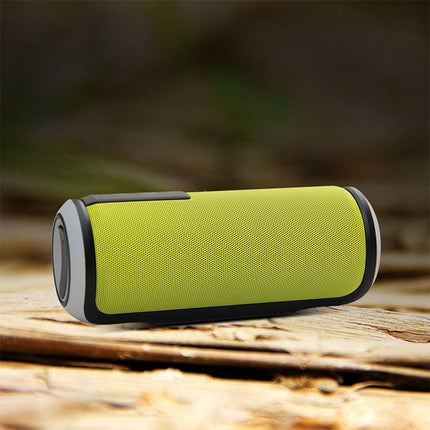 W-KING X6 Portable Waterproof Bluetooth 4.0 Stereo Speaker(Green)-garmade.com