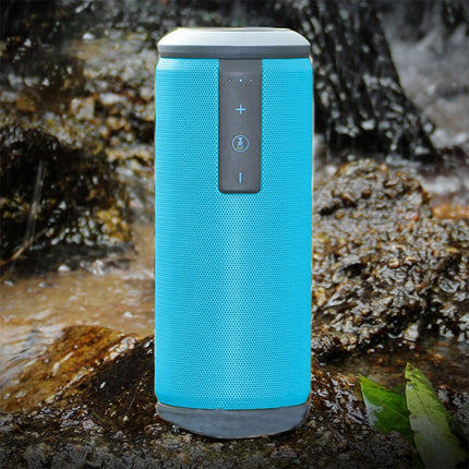 W-KING X6 Portable Waterproof Bluetooth 4.0 Stereo Speaker(Blue)-garmade.com