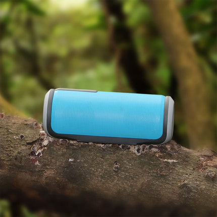 W-KING X6 Portable Waterproof Bluetooth 4.0 Stereo Speaker(Blue)-garmade.com