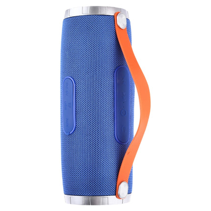 T&G TG109 Portable Wireless Bluetooth V4.2 Stereo Speaker with Handle, Built-in MIC, Support Hands-free Calls & TF Card & AUX IN & FM(Dark Blue)-garmade.com