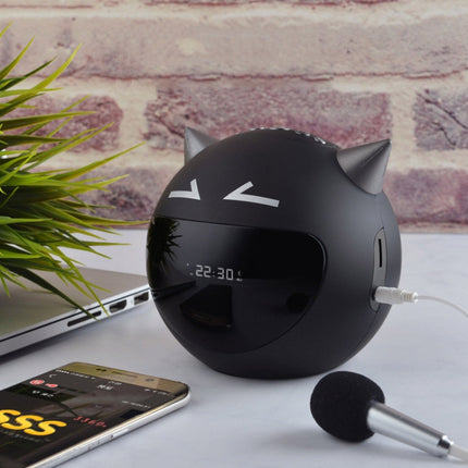 M8 Multi-function Demon Style Bluetooth Speaker(Black)-garmade.com