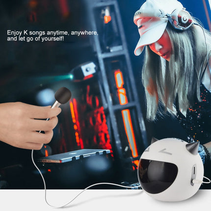 M8 Multi-function Demon Style Bluetooth Speaker(White)-garmade.com
