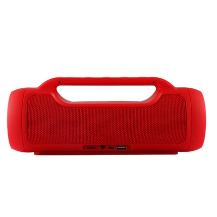 E8 Portable Waterproof Stereo Music Wireless Sports Bluetooth Speaker, Built-in MIC, Support Hands-free Calls & TF Card & AUX Audio, Bluetooth Distance: 10m (Red)-garmade.com