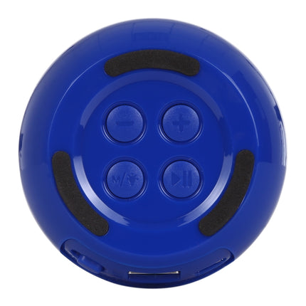 T&G TG605 Portable Stereo Wireless Bluetooth V5.0 Speaker, Built-in Mic, Support Hands-free Calls & TF Card & U Disk & AUX Audio & FM(Blue)-garmade.com
