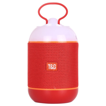 T&G TG605 Portable Stereo Wireless Bluetooth V5.0 Speaker, Built-in Mic, Support Hands-free Calls & TF Card & U Disk & AUX Audio & FM(Red)-garmade.com