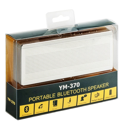 YM370 Multifunctional Bluetooth Speaker with Mic, Support Hands-free Calls & TF Card(Rose Gold)-garmade.com