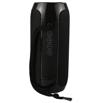 T&G TG117 Portable Bluetooth Stereo Speaker, with Built-in MIC, Support Hands-free Calls & TF Card & AUX IN & FM, Bluetooth Distance: 10m(Black)-garmade.com