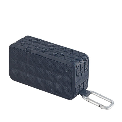 Z18 3ATM Waterproof Bluetooth Speaker with Hanging Hook, Support Hands-free Calls & TF Card & AUX(Black)-garmade.com