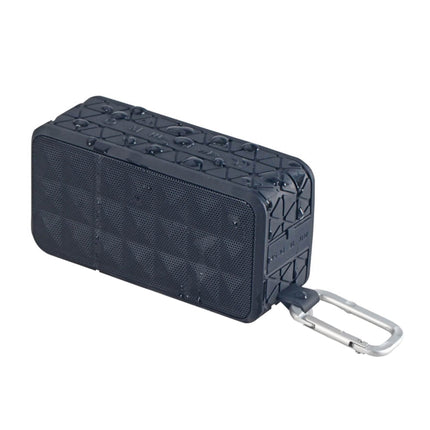 Z18 3ATM Waterproof Bluetooth Speaker with Hanging Hook, Support Hands-free Calls & TF Card & AUX(Black)-garmade.com