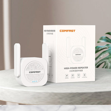 COMFAST CF-WR765AC 1200Mbps Dual Band Wireless Repeater Amplifier with External Antenna-garmade.com