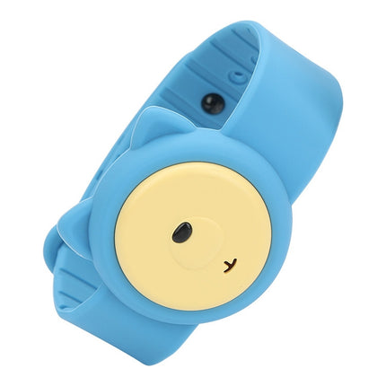 WT-M4 ABS+Silica Gel Children Mosquito Repellent Wristband (Blue)-garmade.com