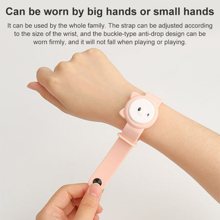 WT-M4 ABS+Silica Gel Children Mosquito Repellent Wristband (Pink)-garmade.com