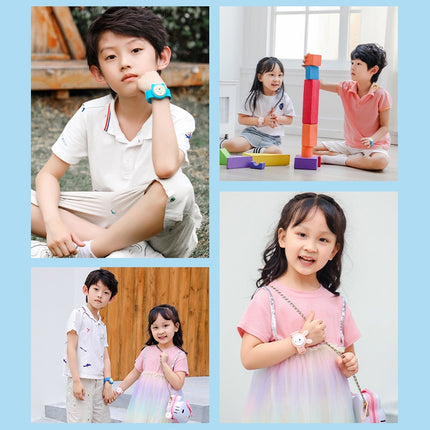 WT-M4 ABS+Silica Gel Children Mosquito Repellent Wristband (Pink)-garmade.com