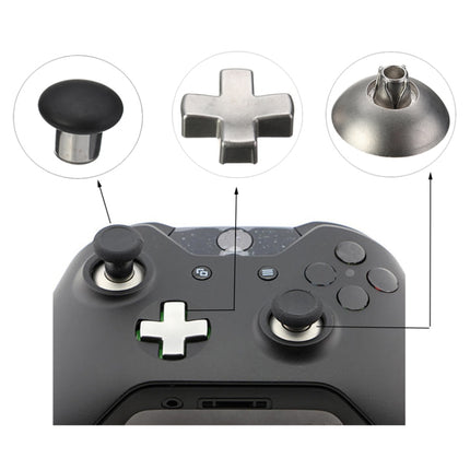 18 PCS Game Controller Handle Key Replacement Accessories for Xbox One ELITE(Black)-garmade.com