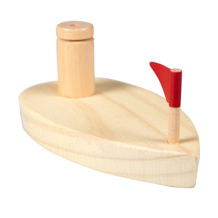 Baby Toys Wooden Balloon Boat Balloon Powered Boat Child Wooden Bath Toys-garmade.com