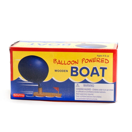 Baby Toys Wooden Balloon Boat Balloon Powered Boat Child Wooden Bath Toys-garmade.com