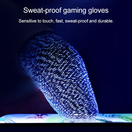 A Pair Nylon + Conductive Fiber Non-slip Sweat-proof Touch Screen Breathable E-sport Gloves-garmade.com