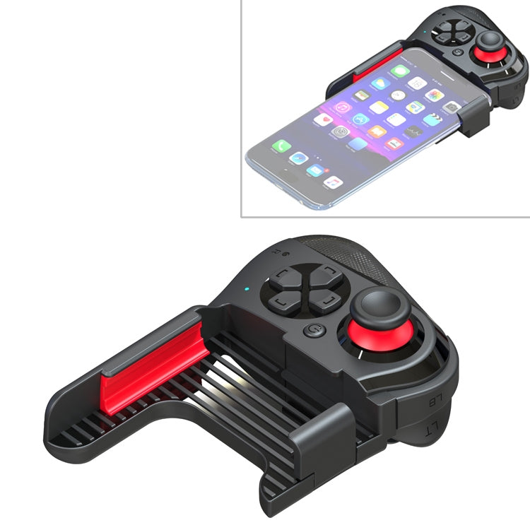 MOCUTE-059 Bluetooth 4.0 Dual-mode Left-handed Bluetooth Gamepad for 6.5-7.2-inch Phones, Supports Android / IOS Direct Connection and Direct Play-garmade.com