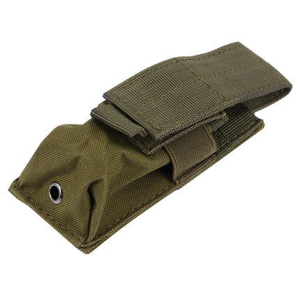 M5 Multifunctional Outdoor Sports Mini Portable Flashlight Protective Cover / Bag, Size: 15 x 4.7 x 2 cm(Green)-garmade.com