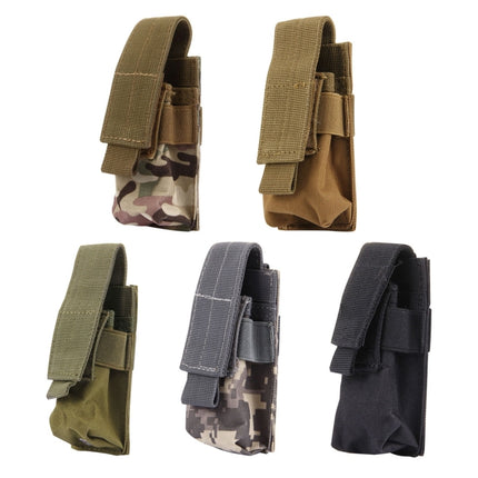 M5 Multifunctional Outdoor Sports Mini Portable Flashlight Protective Cover / Bag, Size: 15 x 4.7 x 2 cm(Brown)-garmade.com