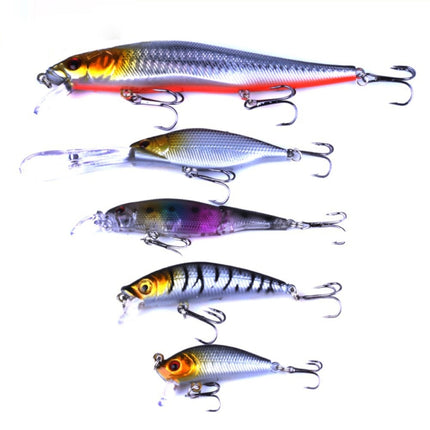 HENGJIA 5 PCS/Kit Popular Fishing Lures Bait Bionic Kit-garmade.com