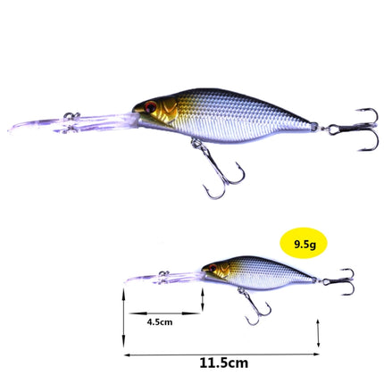 HENGJIA 5 PCS/Kit Popular Fishing Lures Bait Bionic Kit-garmade.com