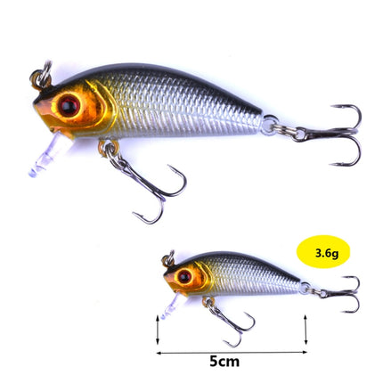 HENGJIA 5 PCS/Kit Popular Fishing Lures Bait Bionic Kit-garmade.com