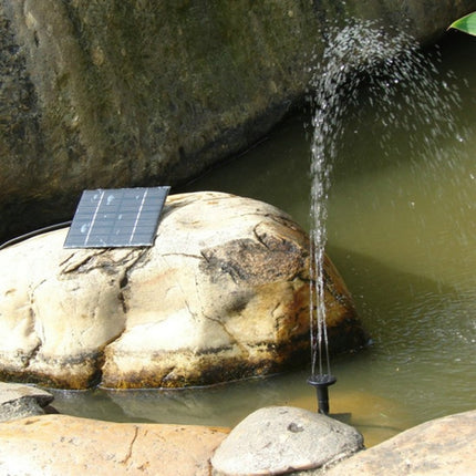 Squared Solar-powered Water Fountain Pump-garmade.com