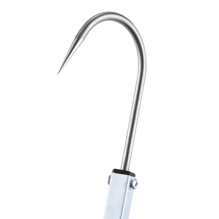 95cm Professional Extendable Fishing Spear Hook Tackle Fishing Landing Gaff with String-garmade.com