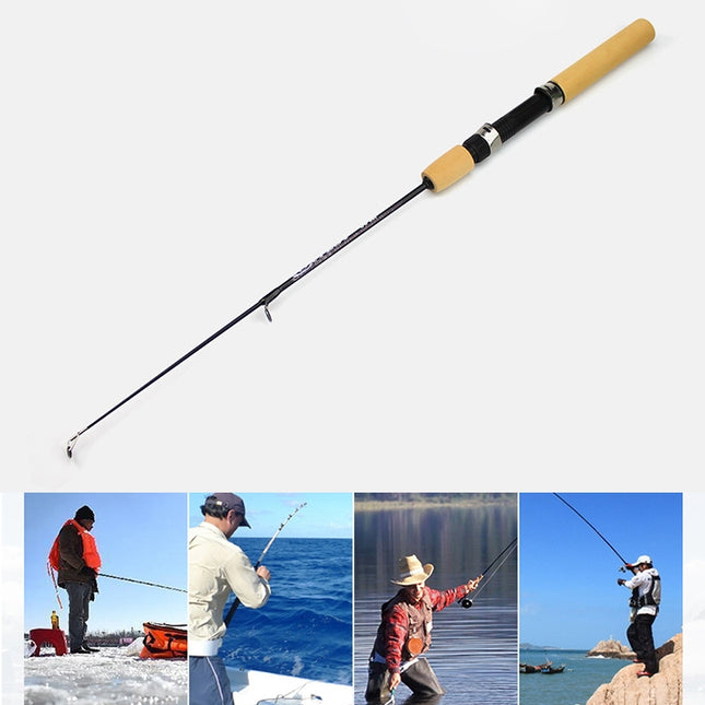 27cm Portable Ice Fishing Rod Shrimp Rod Lure Rod Fishing Gear Fittings , Extension Length : 60 cm-garmade.com