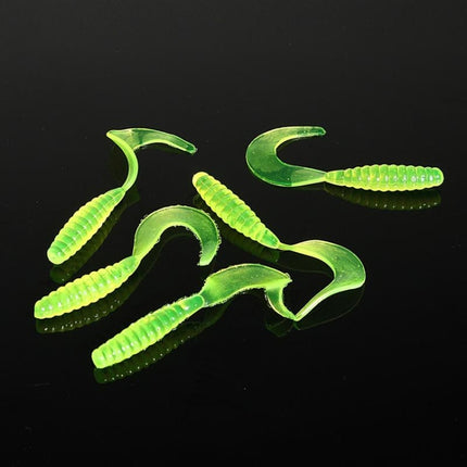 101 PCS Fishing Bait Lure Kit Fishing Tackle (Green)-garmade.com