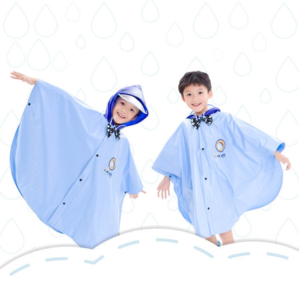 Age Above 3 Kids British Style Cartoon Reusable Cloak Raincoat Hoodies-garmade.com