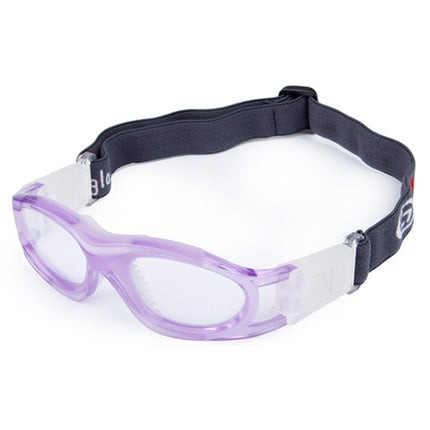 Protective Sports Goggles Safety Basketball Glasses for Kids with Adjustable Strap(Purple)-garmade.com