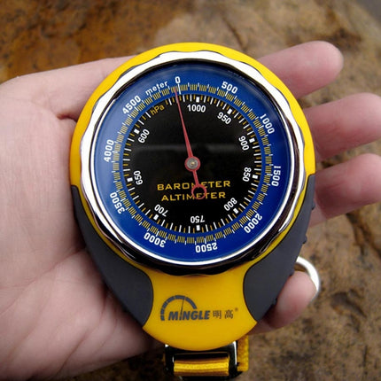 MINGLE BKT381 Multi-function Altimeter with Compass & Barometer & Thermometer-garmade.com