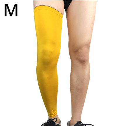 Professional Outdoor Sports Basketball Football Knee Pads Warm Compression Leg Protectors, Size: M-garmade.com