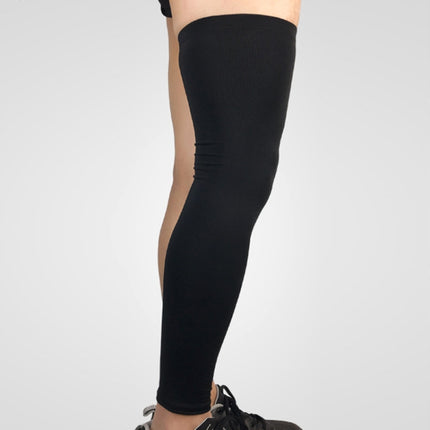 Professional Outdoor Sports Basketball Football Knee Pads Warm Compression Leg Protectors, Size: L-garmade.com