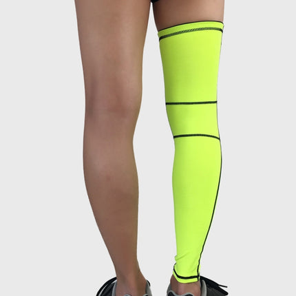 Outdoor Basketball Badminton Sports Knee Pad Riding Running Gear Long Breathable Protection Legs Pantyhose, Size: M-garmade.com