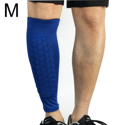 Football Anti-collision Leggings Outdoor Basketball Riding Mountaineering Ankle Protect Calf Socks Gear Protector, Size: M-garmade.com