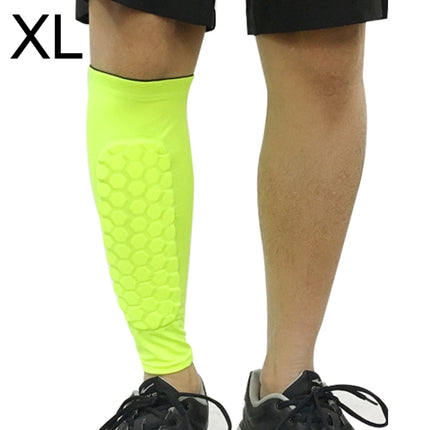 Football Anti-collision Leggings Outdoor Basketball Riding Mountaineering Ankle Protect Calf Socks Gear Protector, Size: XL-garmade.com
