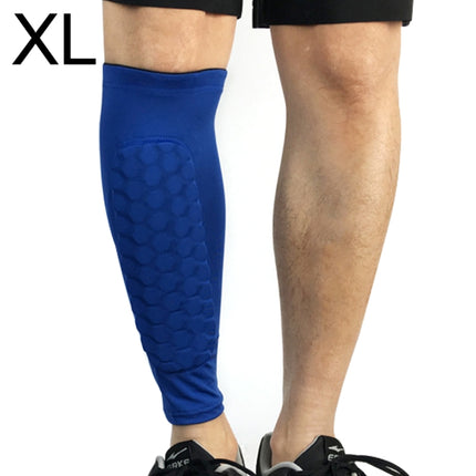 Football Anti-collision Leggings Outdoor Basketball Riding Mountaineering Ankle Protect Calf Socks Gear Protector, Size: XL-garmade.com